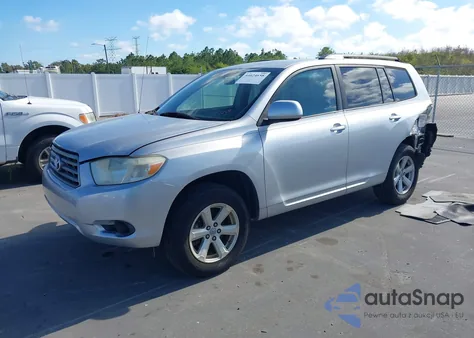 2008 Toyota Highlander из США, поврежденный, VIN JTEDS41AX82002215